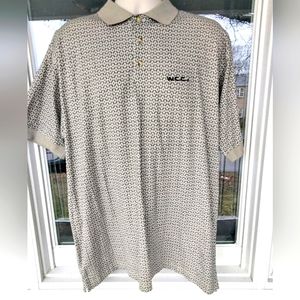 NWT Men's "West Coast Connection" 100% Cotton 3 Button Polo Shirt. Size XL.